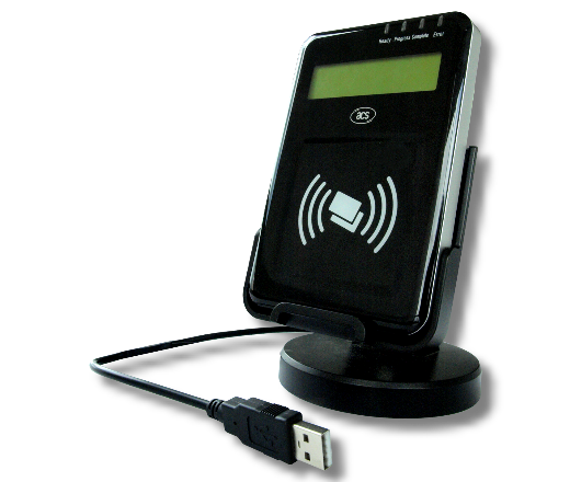 Contactless NFC - ACR1222L VisualVantage USB NFC Reader with LCD